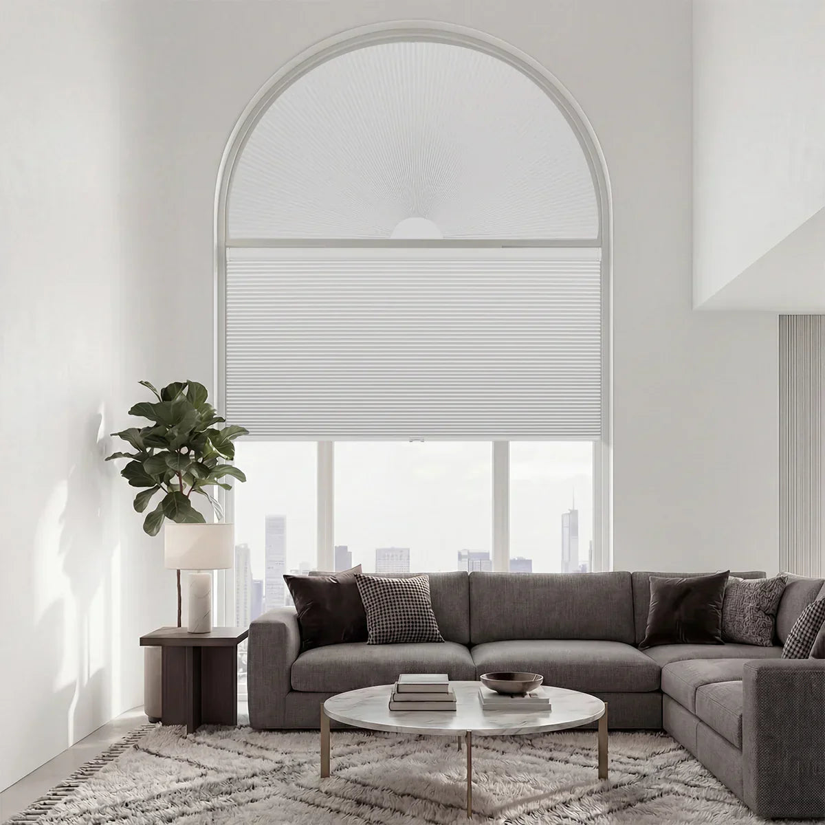 That Beautiful Arch Window is a Pain. Here’s the No-Drill Fix.