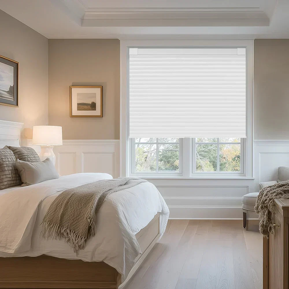 Say Goodbye to Drill Anxiety: Unveiling the Beautiful, Total Blackout, No-Drill Cellular Shade