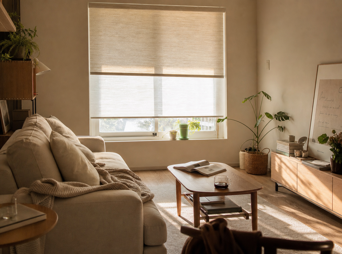 Didn’t Expect Dual Roller Shades to Change the Entire Feeling of My Apartment