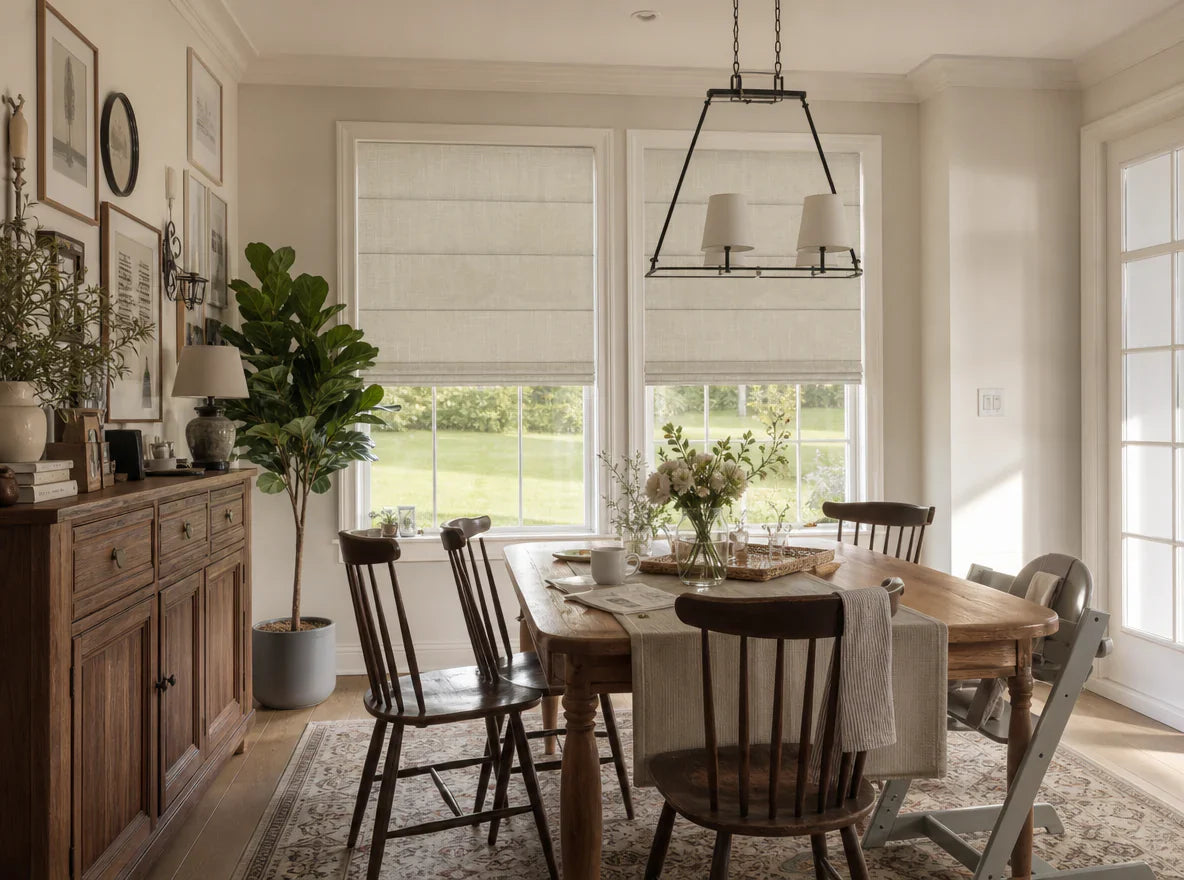Natural Linen Fabric Blinds: Timeless Texture & Cozy Home Comfort
