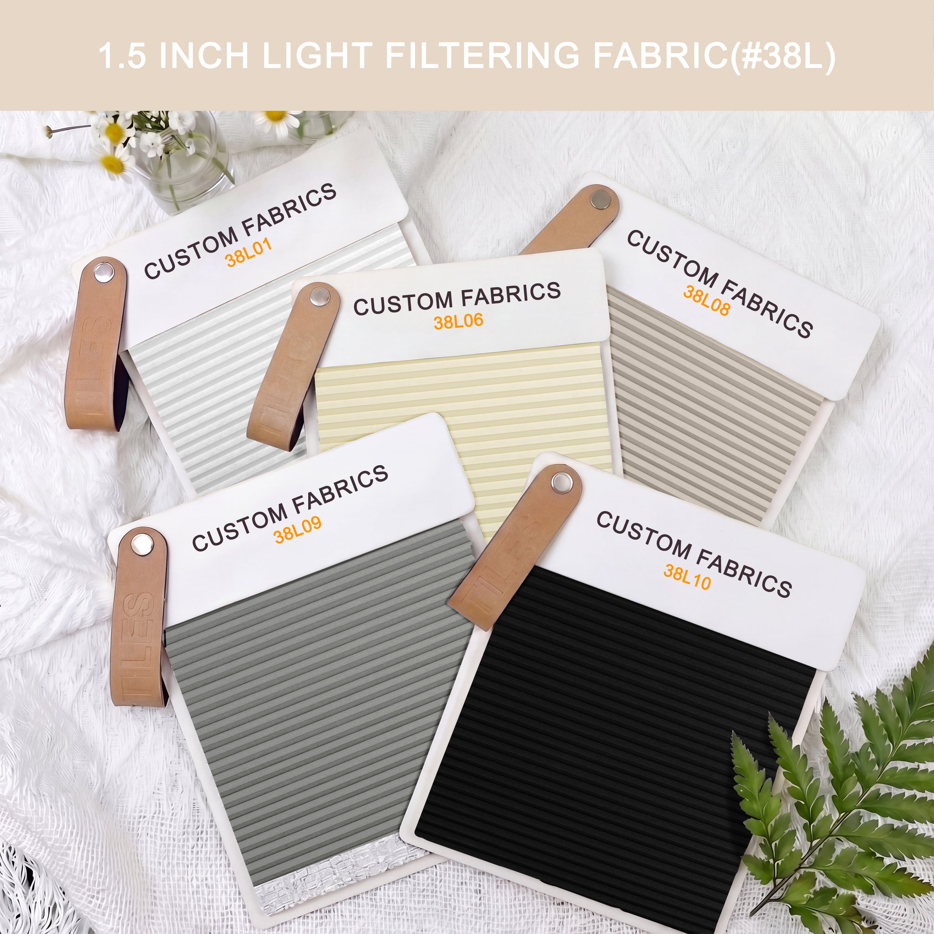 Sulugood Cellular Shade Fabric Samples