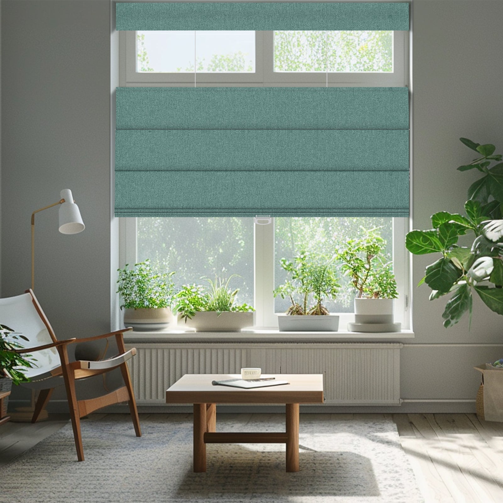 Sulugood Top-Down Bottom-Up Roman Shades