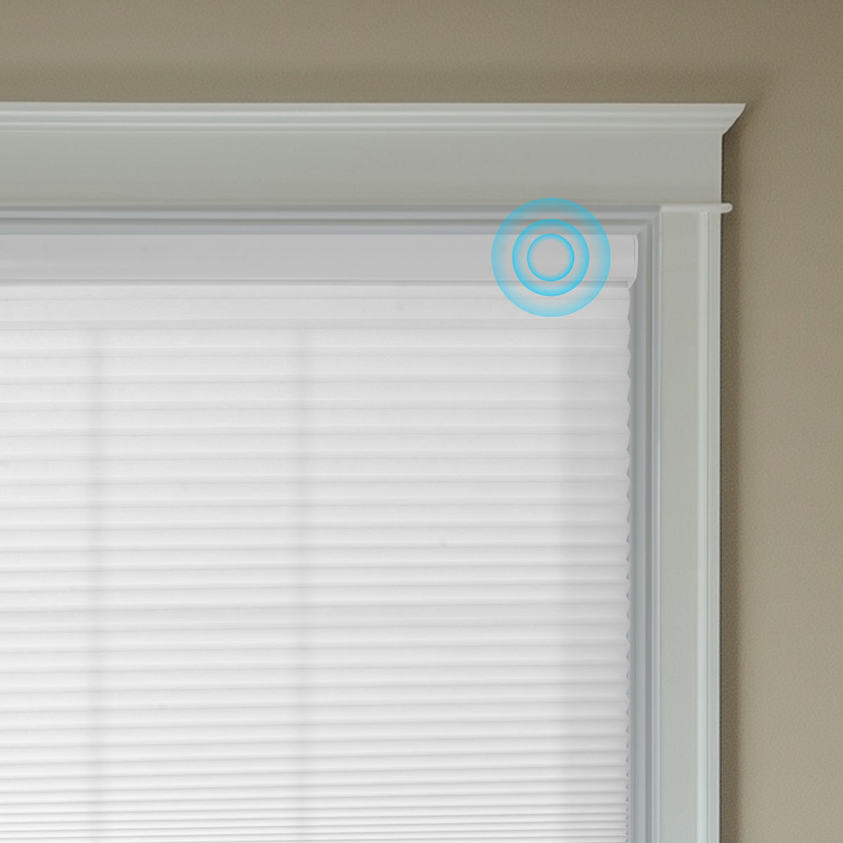 Sulugood Motorized Cellular Shades Day and Night Cordless Cellular Blinds