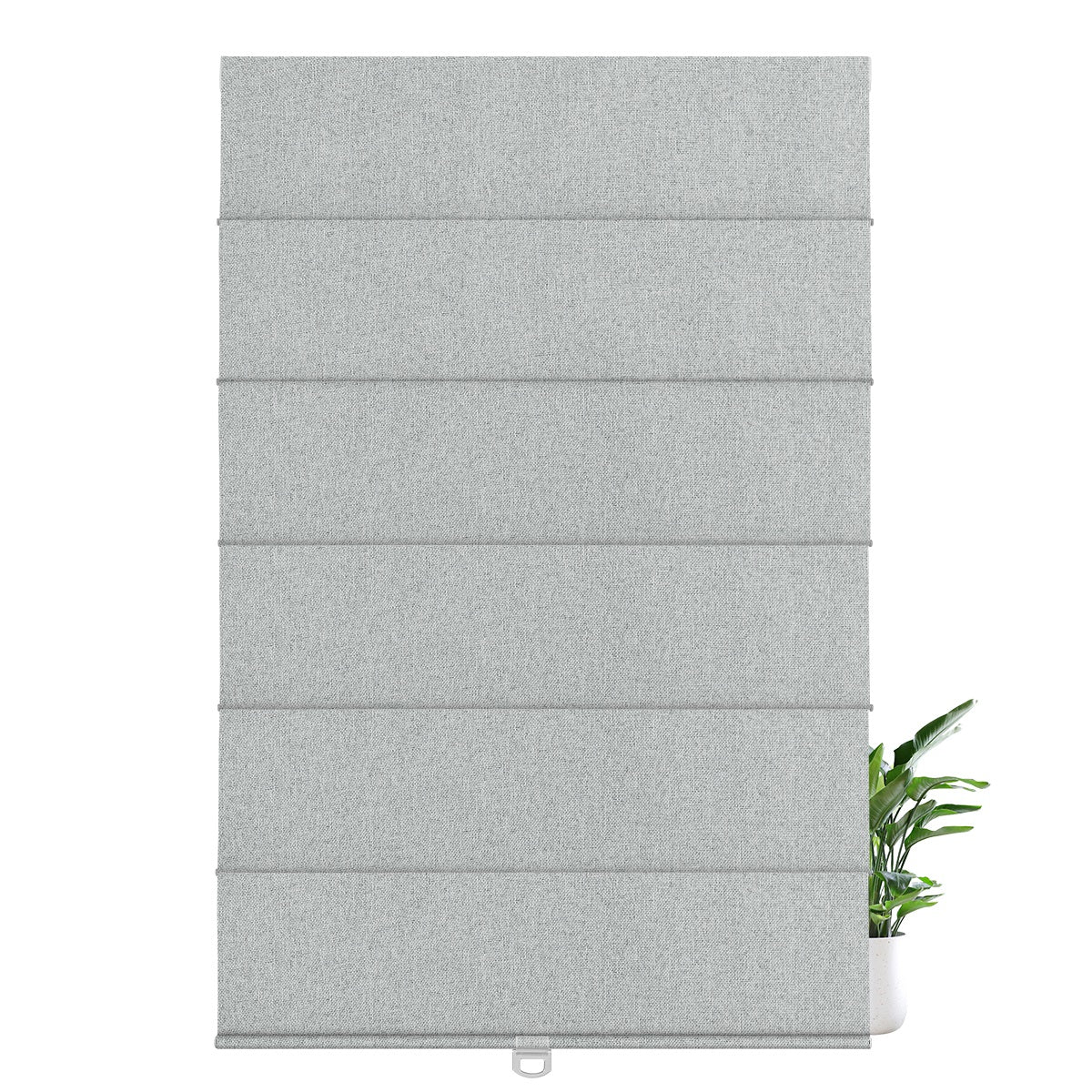 Sulugood Cordless Light Filtering Blackout Roman Shades