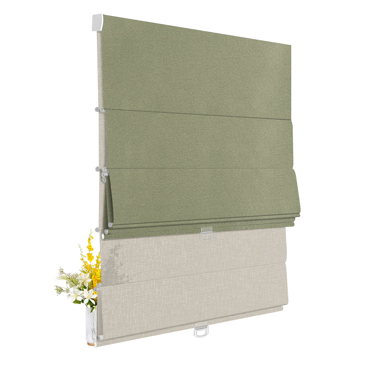 Blackout Light Green+ Filtering Beige