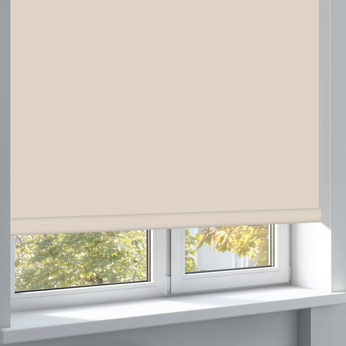 Sulugood Motorized Small Square Minimalist Shallow Caves Deep Needs Roller Shades