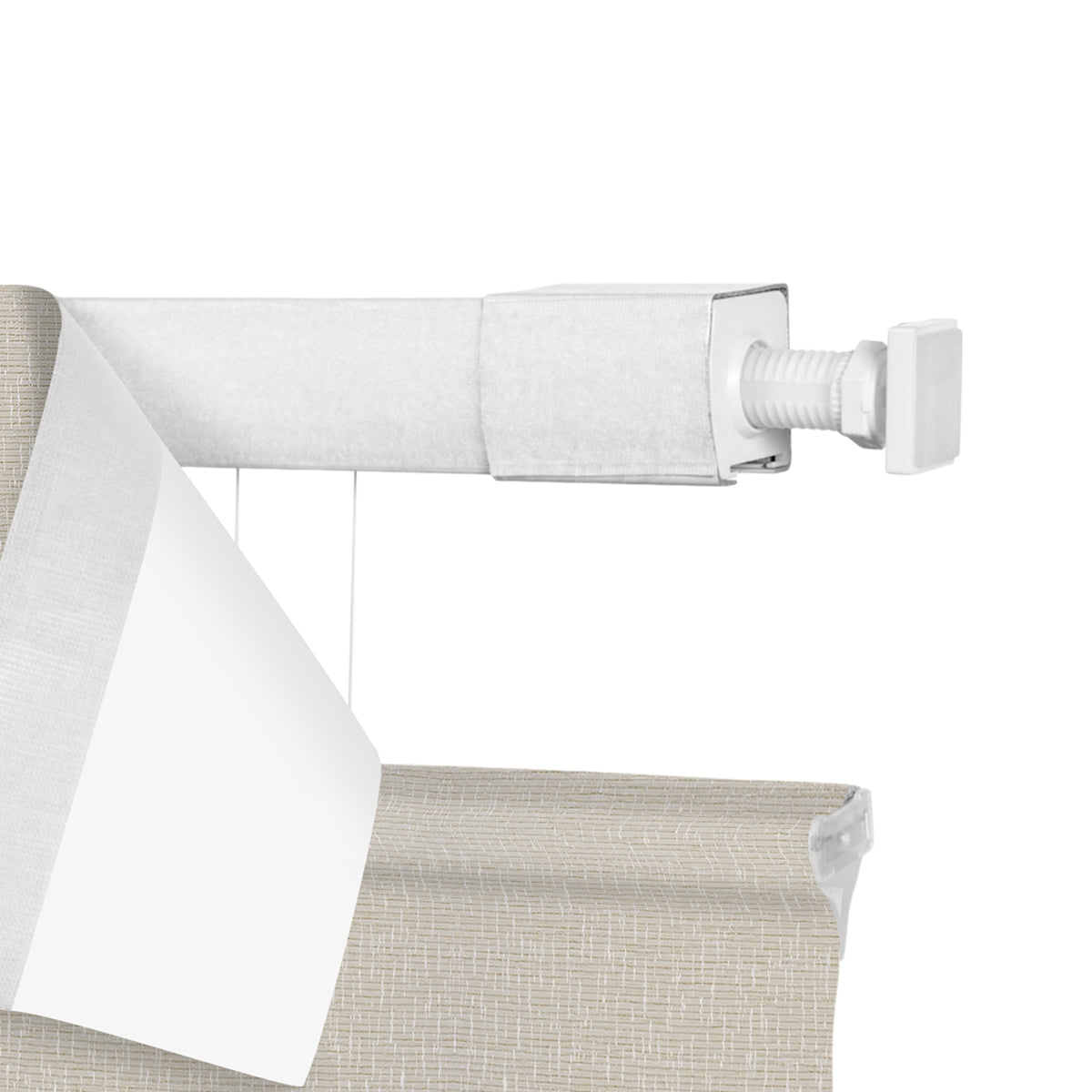 Sulugood Cordless No Drill Top Down Bottom up Roman Shades