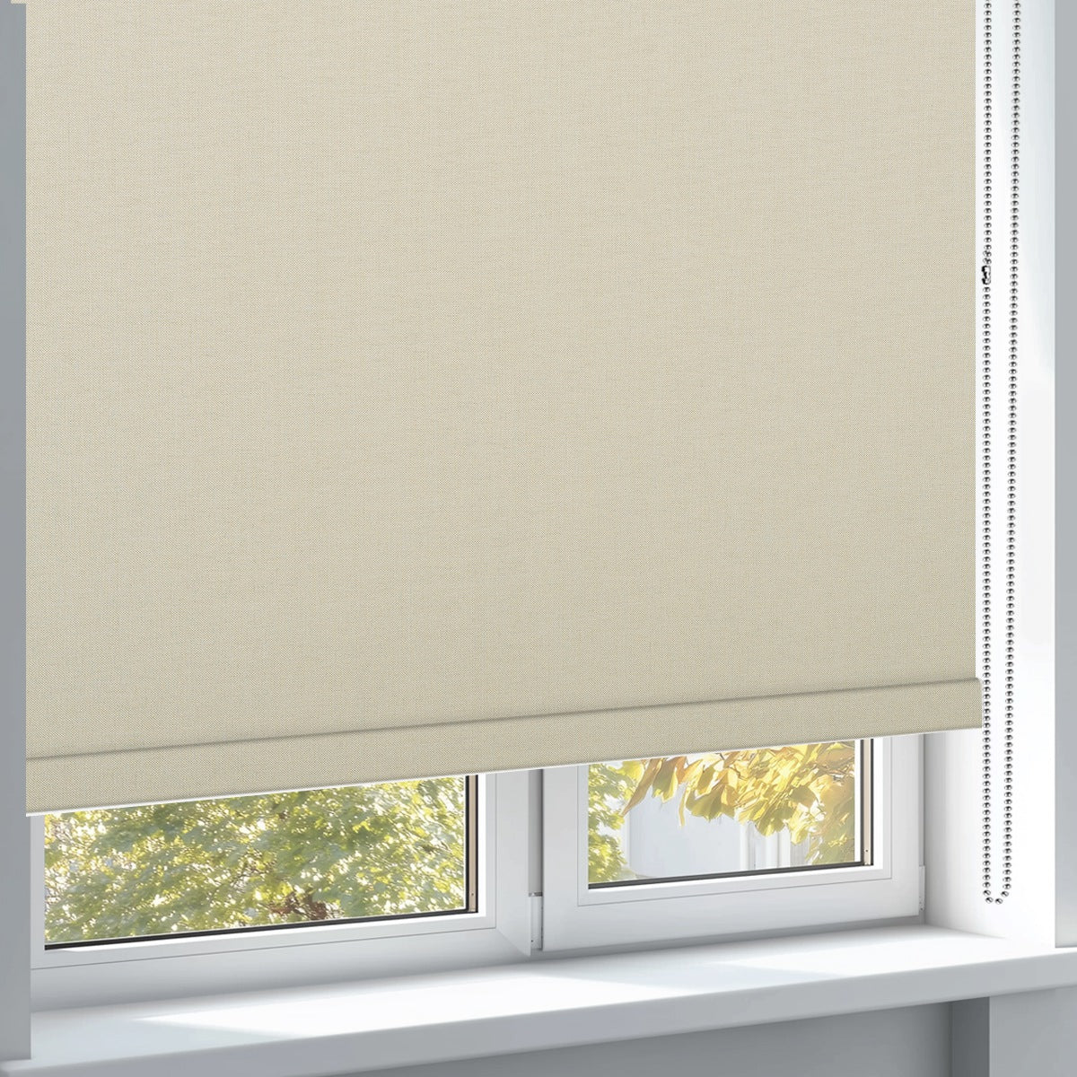 Sulugood Easy to Operate Blackout Fabric Roller Shades