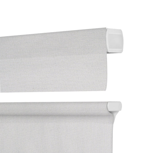 Sulugood Motorized Top down Bottom up Light Filtering & Full View Roman Shades