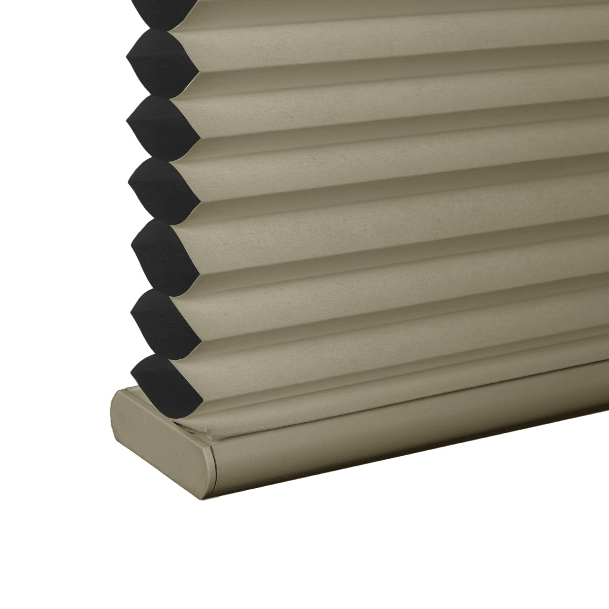 Sulugood Black Out Same Color With Casing Cellular Shade