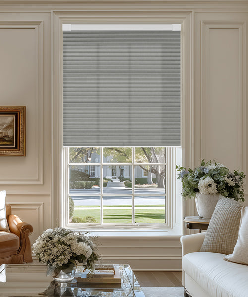 Sulugood Custom Cordless Mini Honeycomb No Drill Cellular Shades