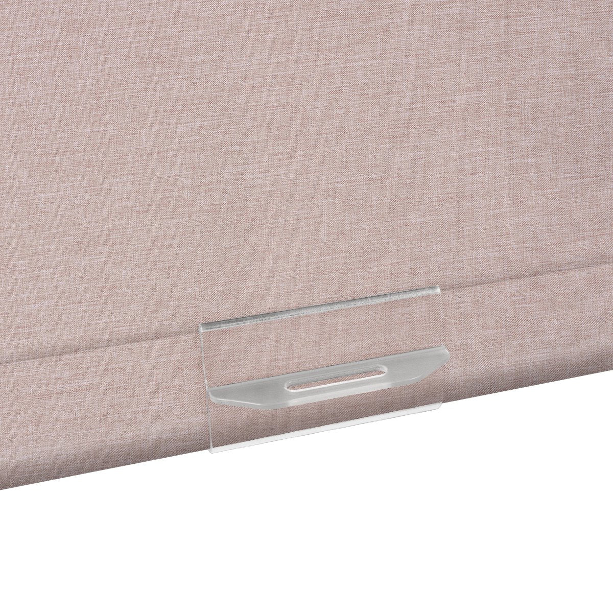 Detail of Sulugood New Premium Cordless Top Down Bottom Up Roman Shades handle design.