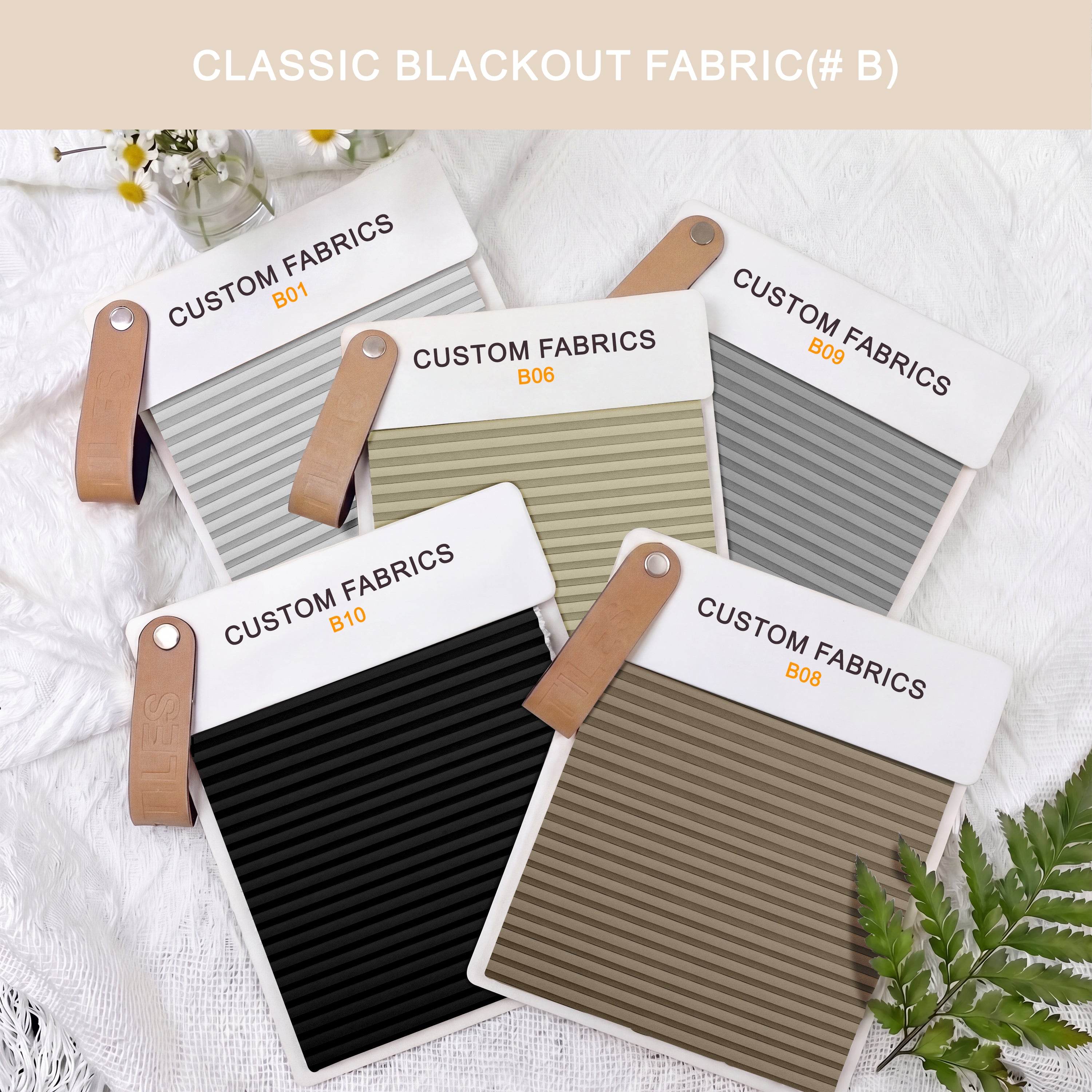 Sulugood Cellular Shade Fabric Samples
