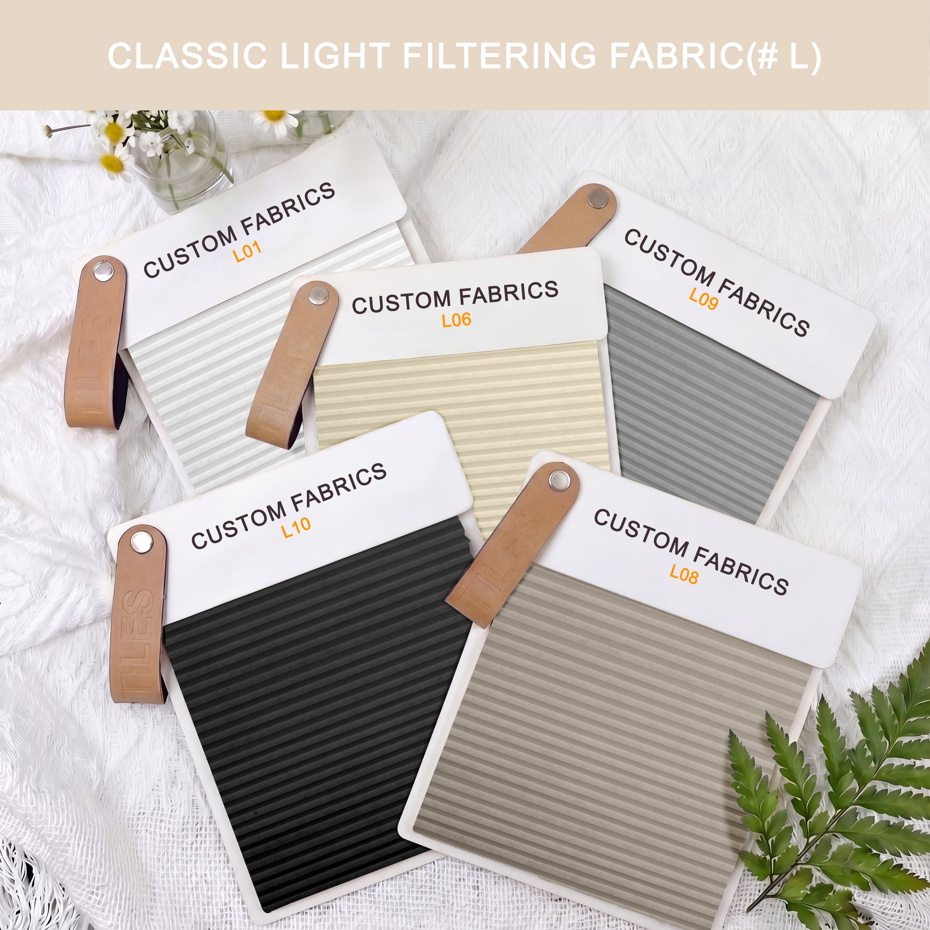 Sulugood Cellular Shade Fabric Samples