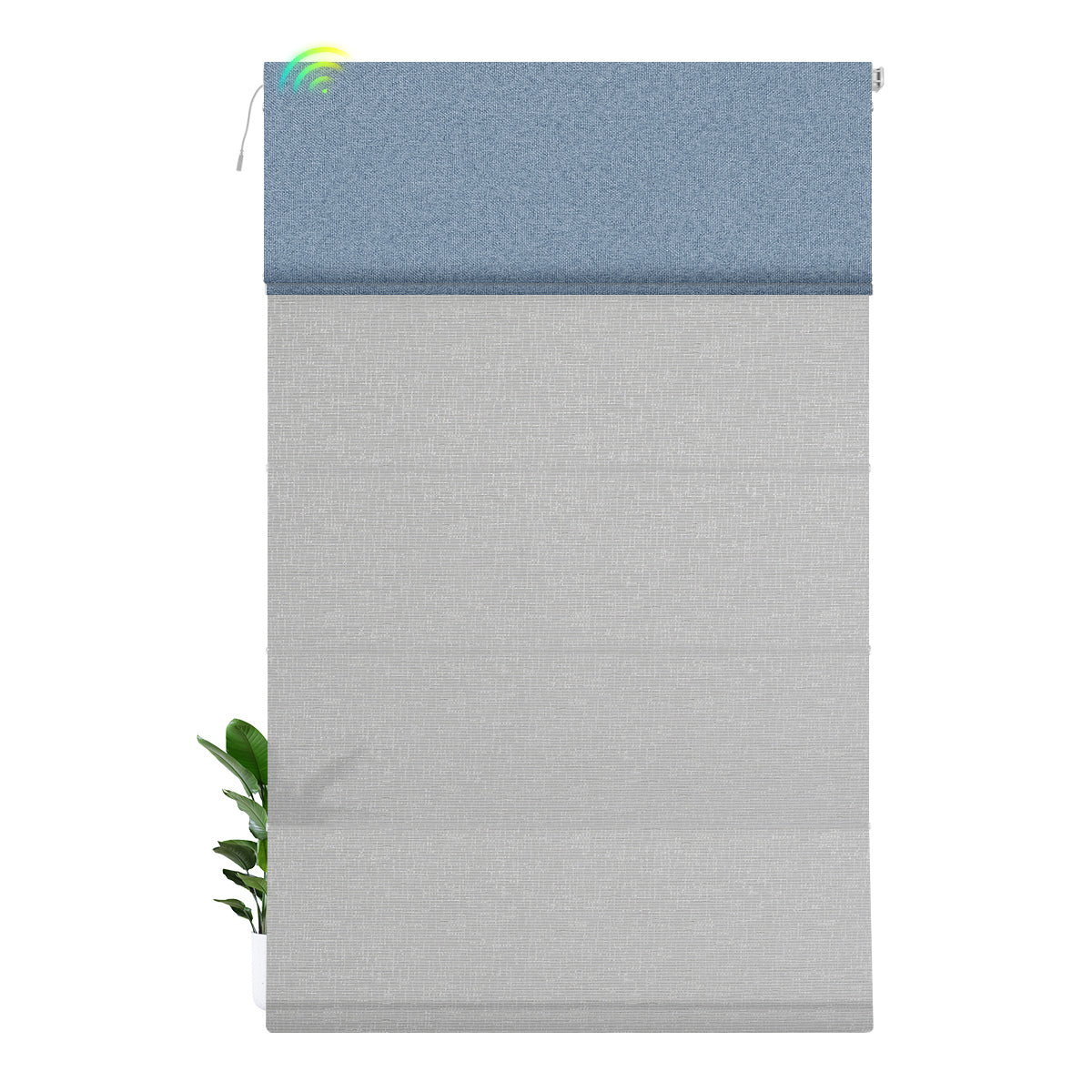 Blackout Blue+Light Filtering Gray