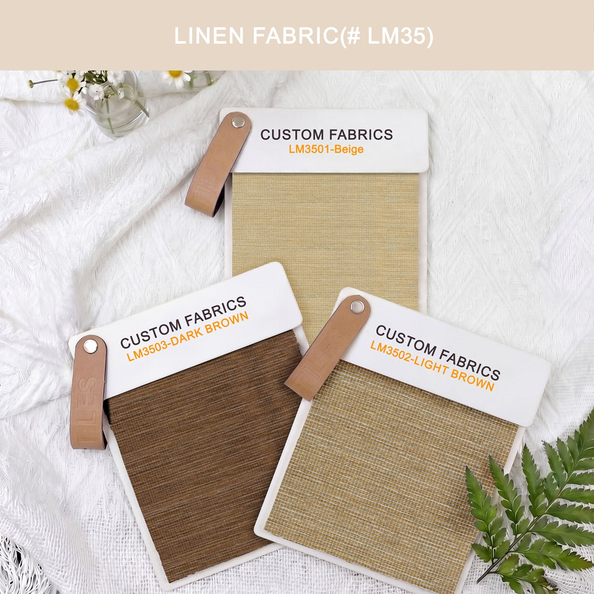 Sulugood Roman Shade Fabric Samples