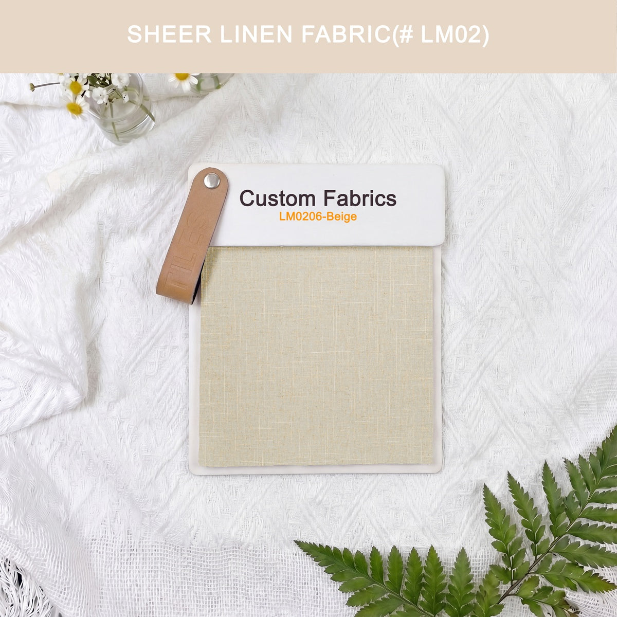 Sulugood Roman Shade Fabric Samples