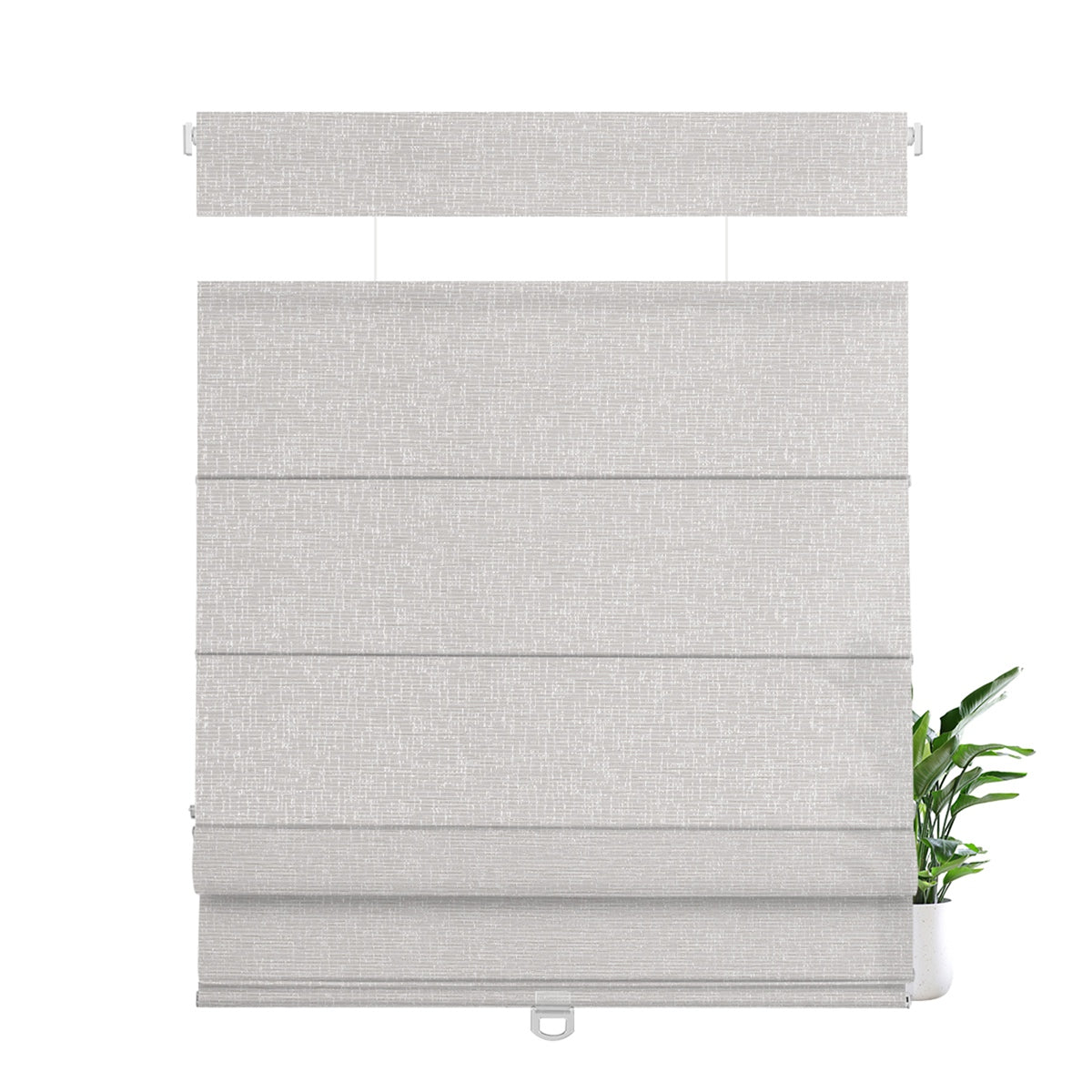 Sulugood Cordless No Drill Top Down Bottom up Roman Shades