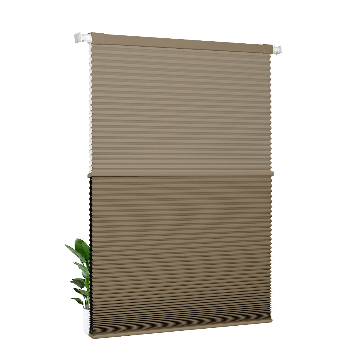 Light Filtering Brown+Blackout Brown