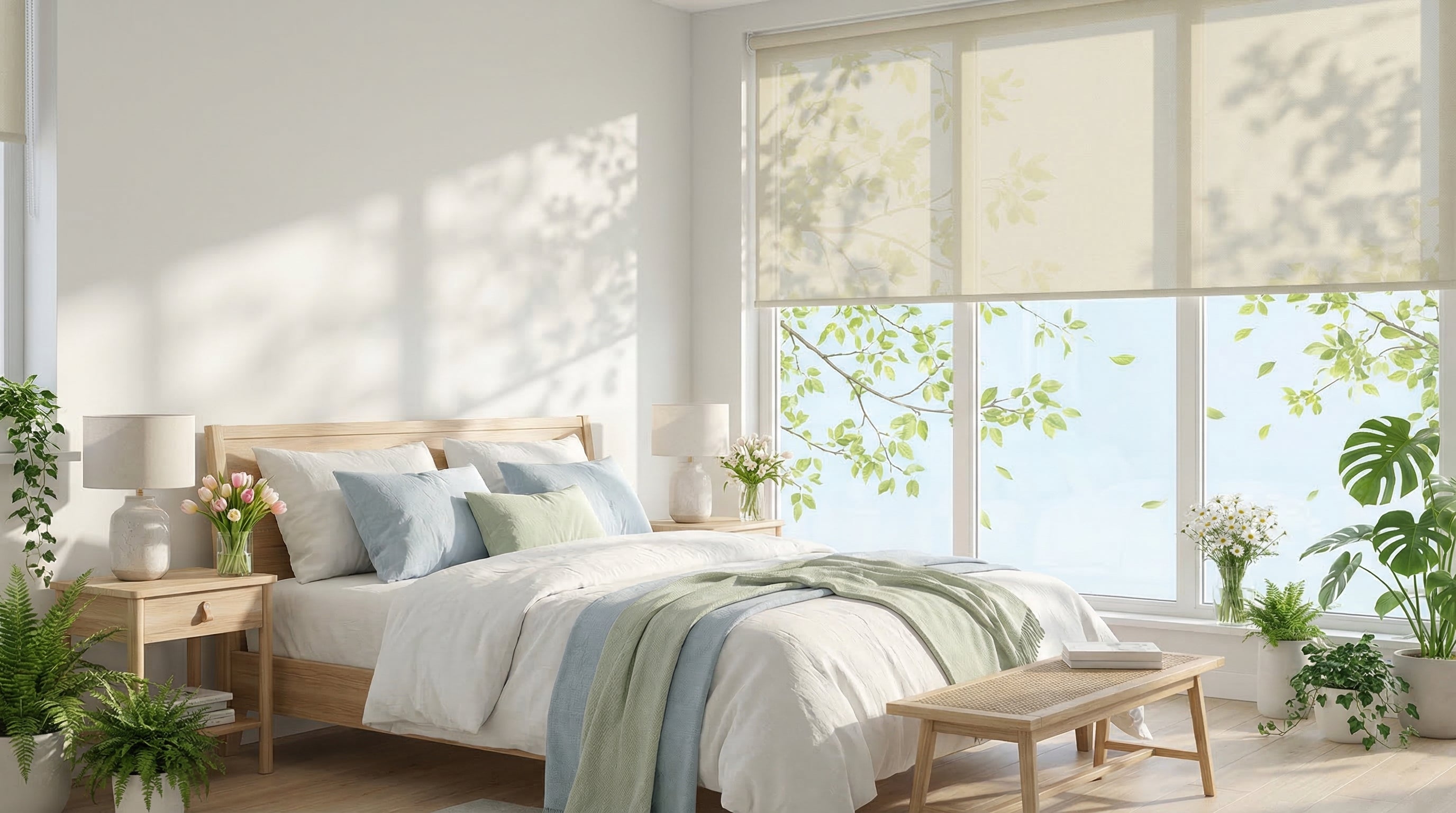 Motorized Roller Shades