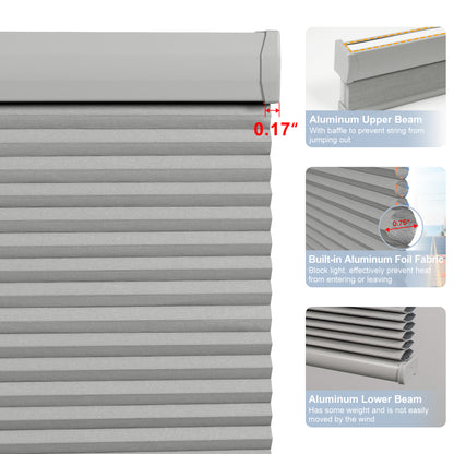 Sulugood Classic Blackout Cordless Cellular Shades