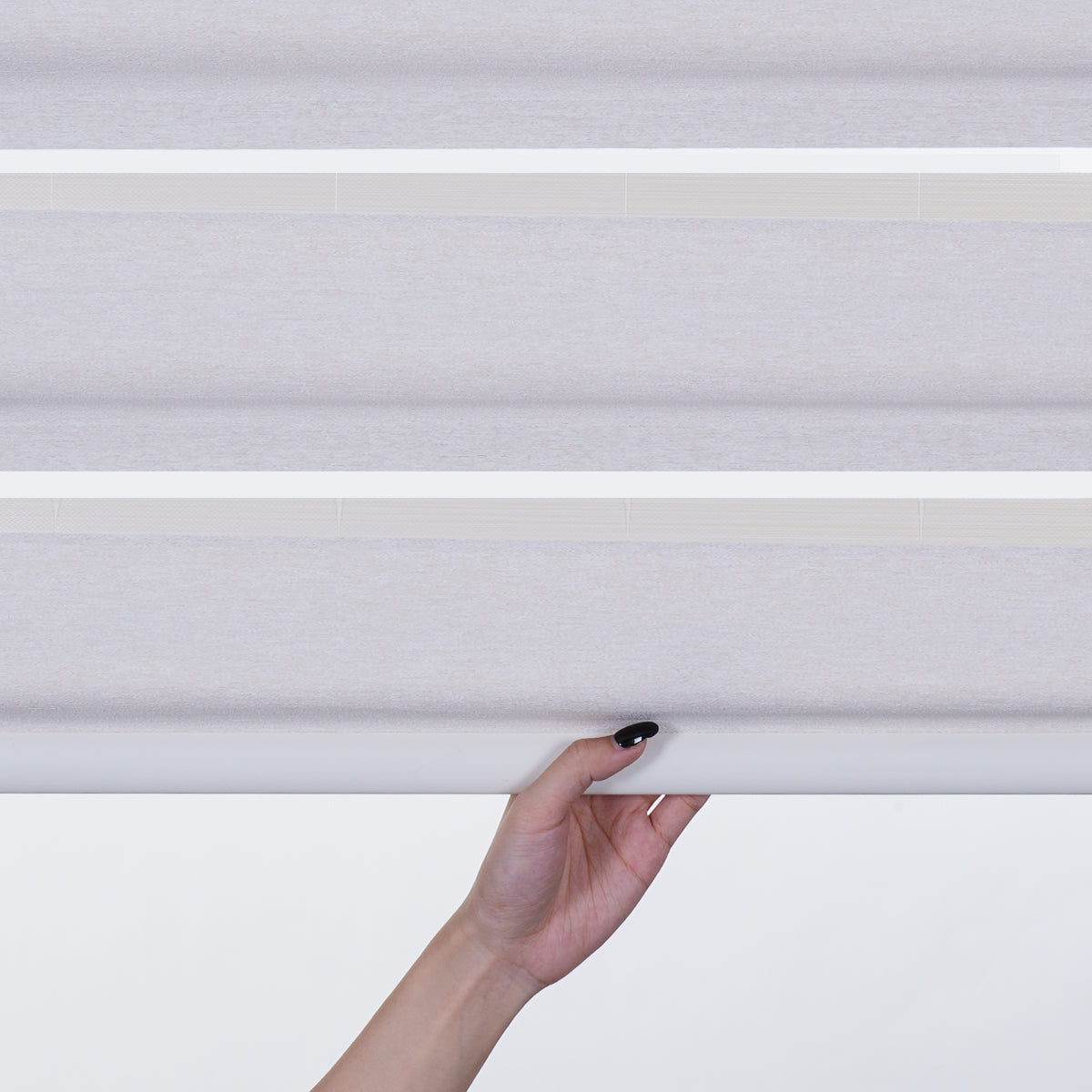 Sulugood Custom Butterfly Window Shades with Adjustable Light Control