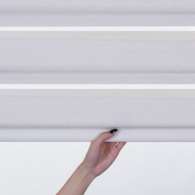 Sulugood Custom Butterfly Window Shades with Adjustable Light Control