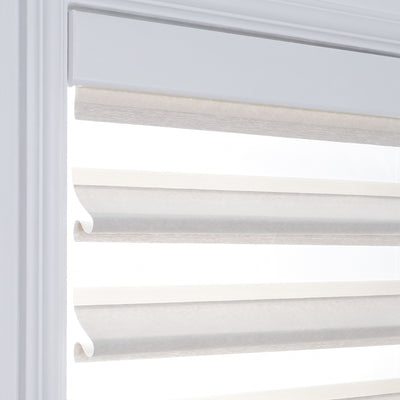 Sulugood Custom Butterfly Window Shades with Adjustable Light Control