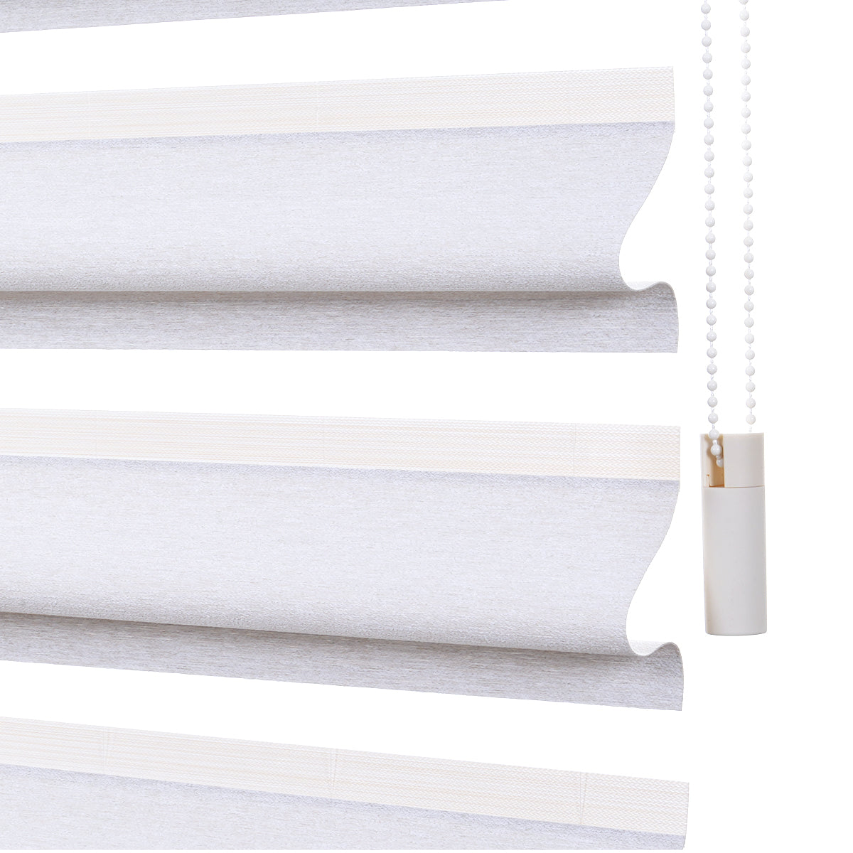 Sulugood Custom Butterfly Window Shades with Adjustable Light Control