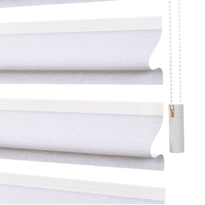 Sulugood Custom Butterfly Window Shades with Adjustable Light Control