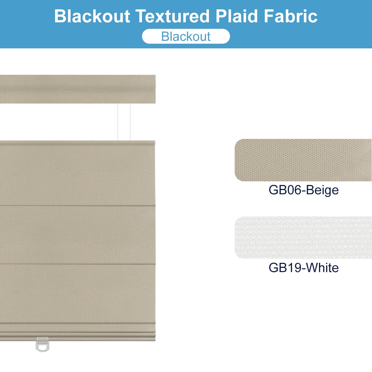 Sulugood Roman Shade Fabric Samples