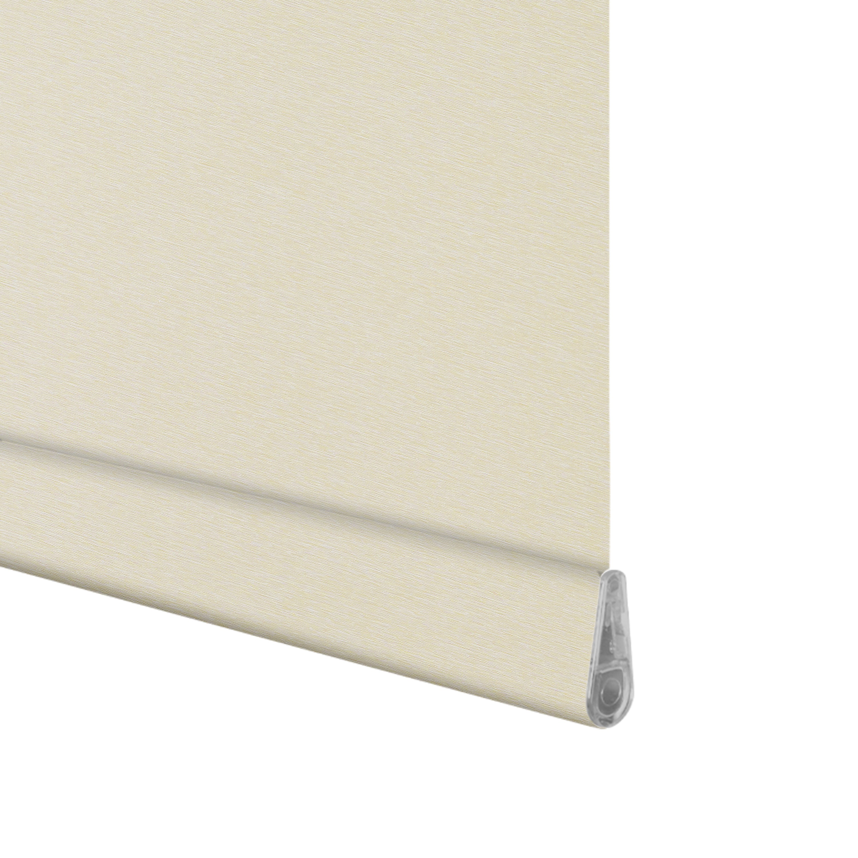 Sulugood Premium Blackout Light Filtering Cassette Roller Blinds with Same Color End Caps close-up view