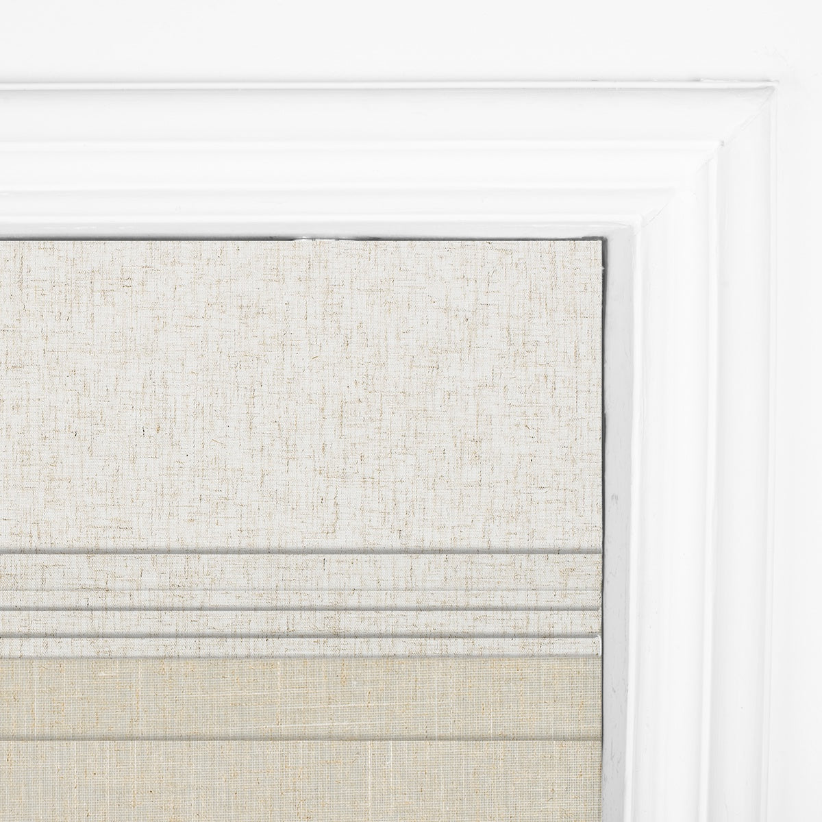 Sulugood Premium Cordless Double Layer Light Control Roman Shades