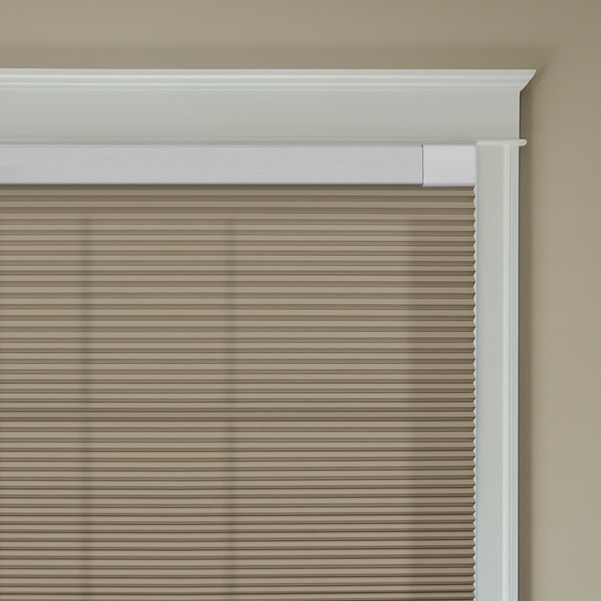 Sulugood No Drill Sturdy Large Size Blackout Light Filtering Cellular Shades