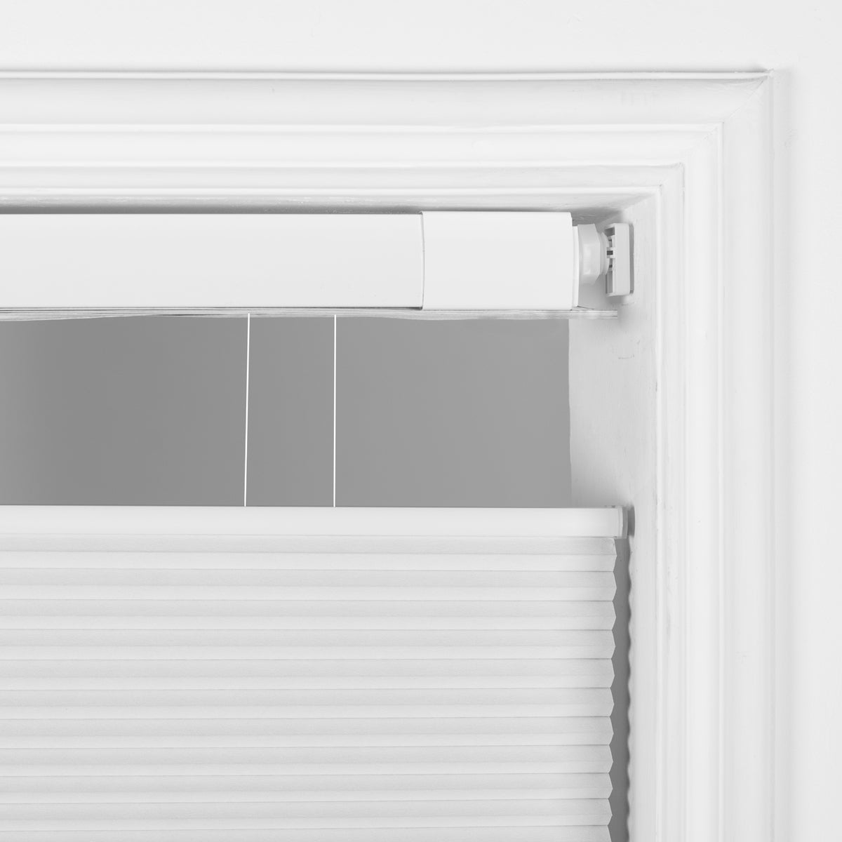 Sulugood No Drill Cordless Top-Down Bottom-Up Easy Install Cellular Shades