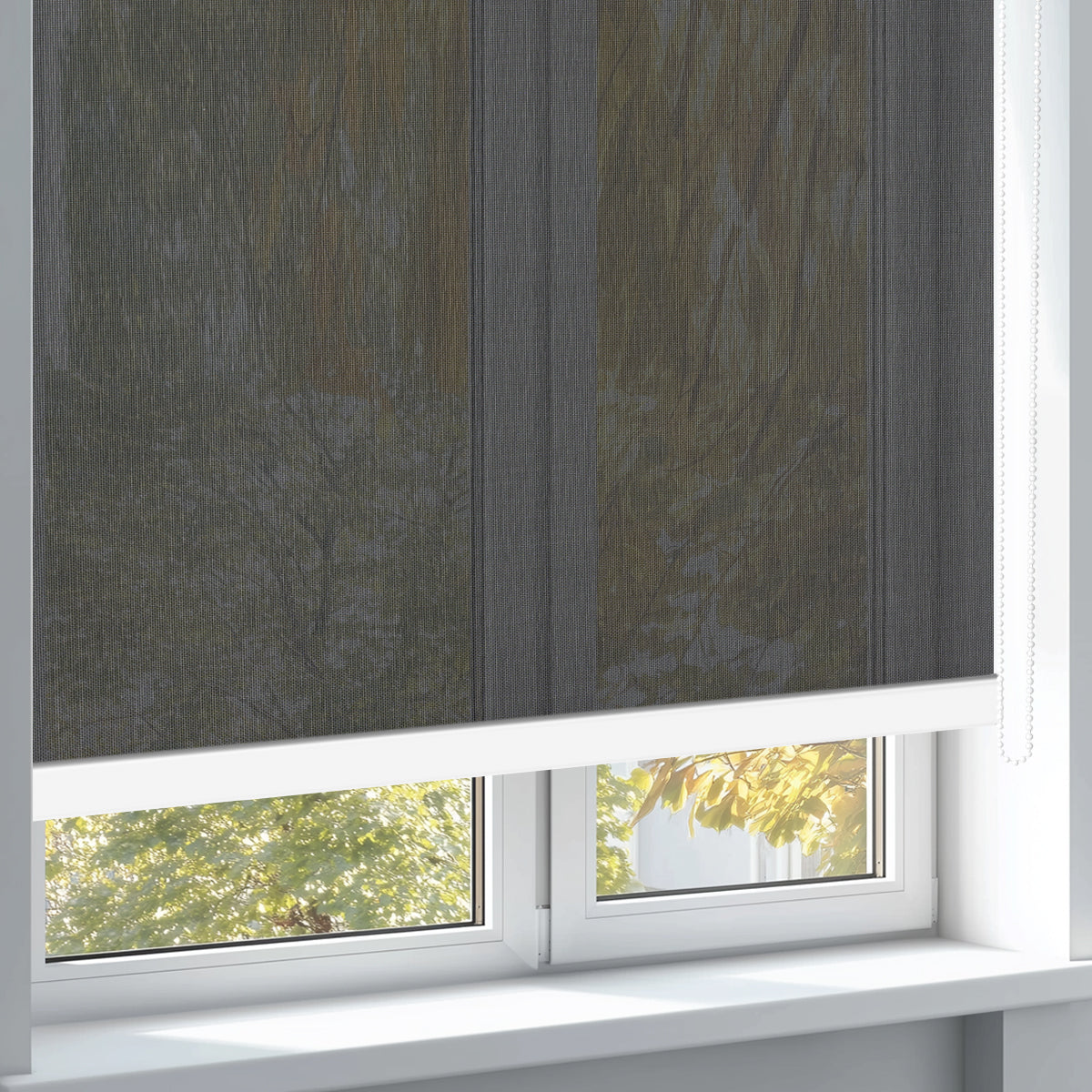 Sulugood Custom Light Filtering Easy to Install Cord Operated Roller Shades