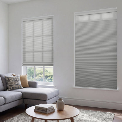 Sulugood No Drill Motorized Day Night Cellular Blinds Remote & App Control