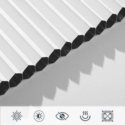 Sulugood No Drill Custom Cordless Mini Honeycomb Cellular Shades