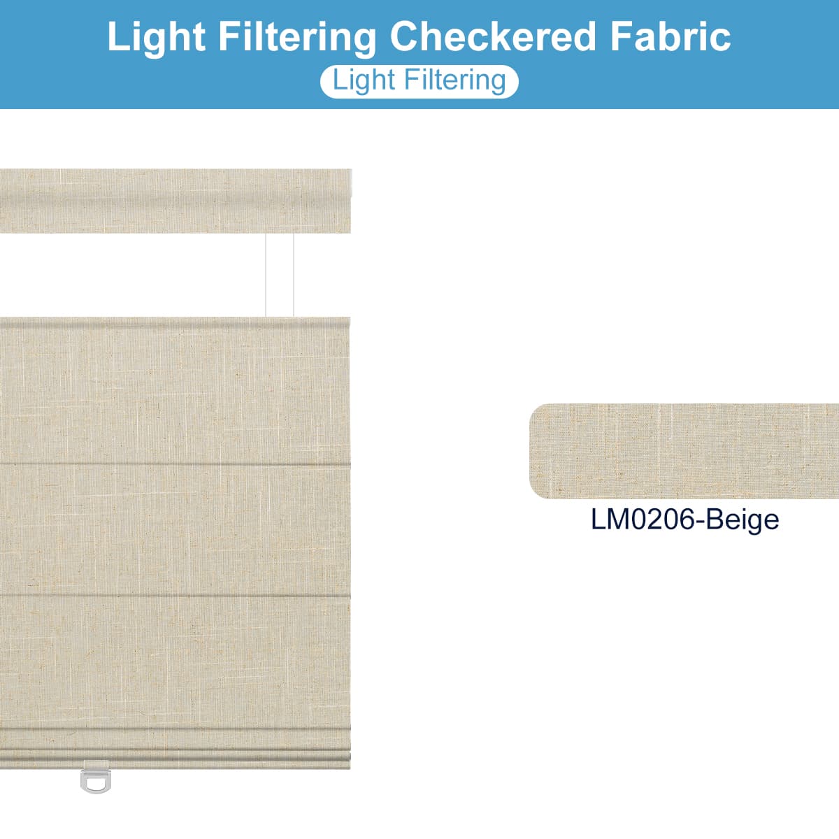 Sulugood Roman Shade Fabric Samples