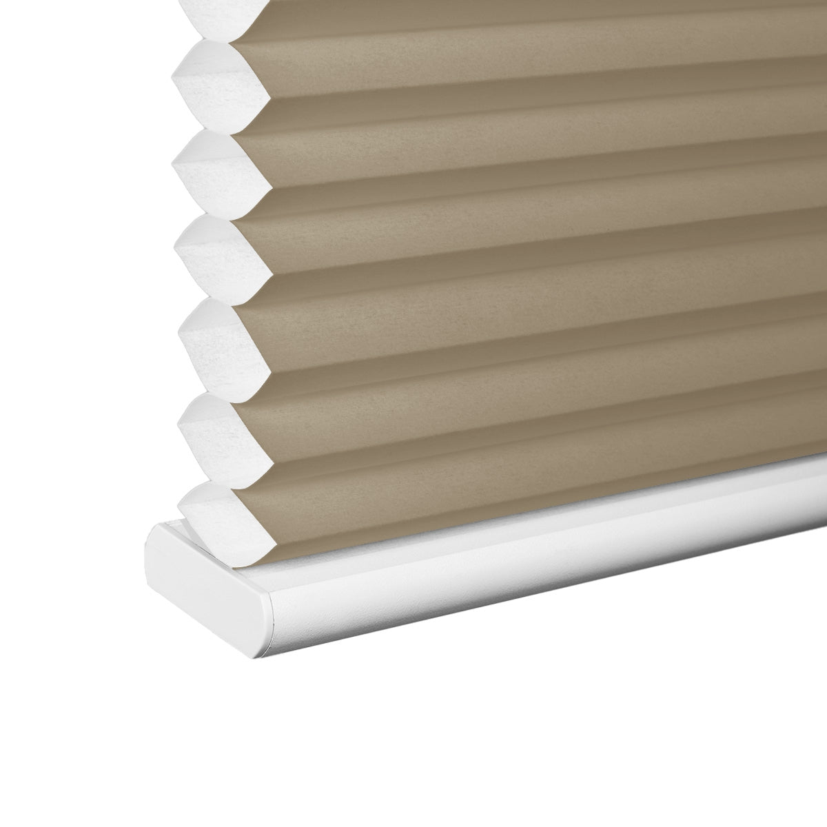 Sulugood No Drill Sturdy Large Size Blackout Light Filtering Cellular Shades