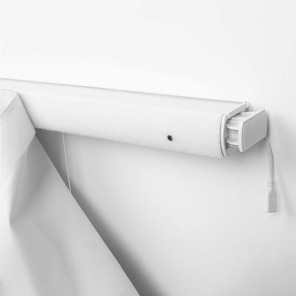 Sulugood No Drill Top Down Bottom Up Motorized Roman Shades