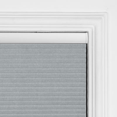 Sulugood New Arrival Premium Cell In Cell Motorized Standard Honeycomb Blinds installed in a window alcove.