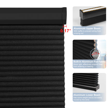 Sulugood Classic Blackout Cordless Cellular Shades