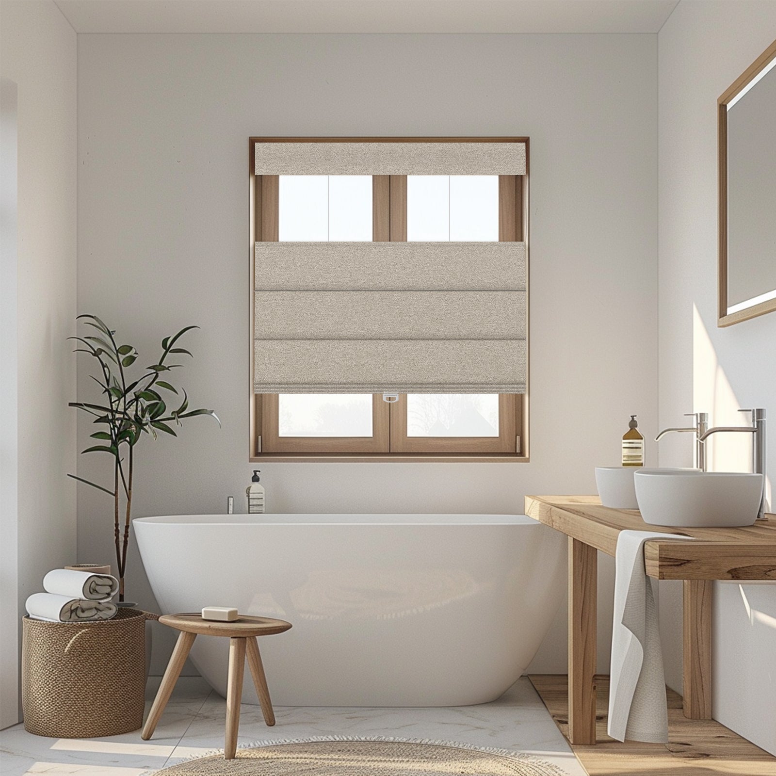 Sulugood Top Down Bottom Up Roman Shades