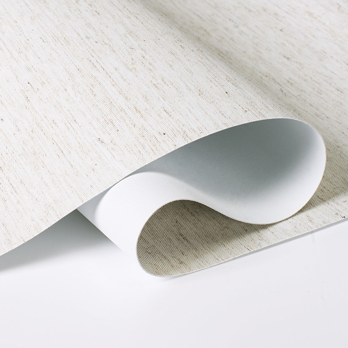 Sulugood No Drill Cordless Roman Shades Easy Installation for Windows fabric close-up showcasing light-filtering texture.