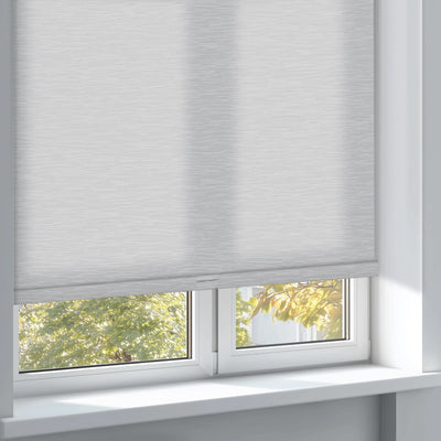 Sulugood Motorized Cordless Remote Control Blackout Light Filterling Roller Shades