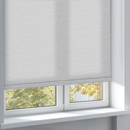 Sulugood Motorized Cordless Remote Control Blackout Light Filterling Roller Shades