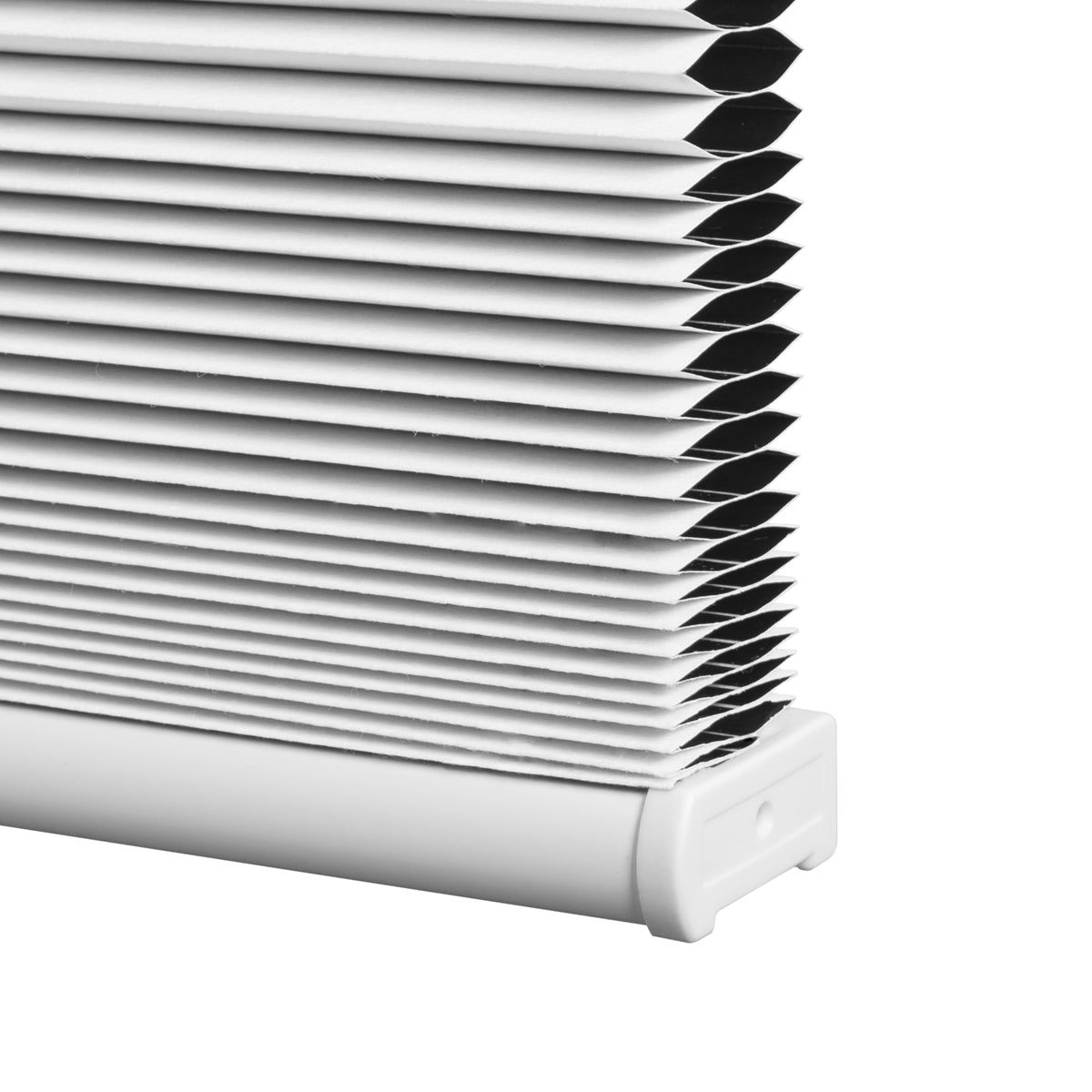Sulugood No Drill Cordless Top-Down Bottom-Up Easy Install Cellular Shades close-up view of honeycomb design.