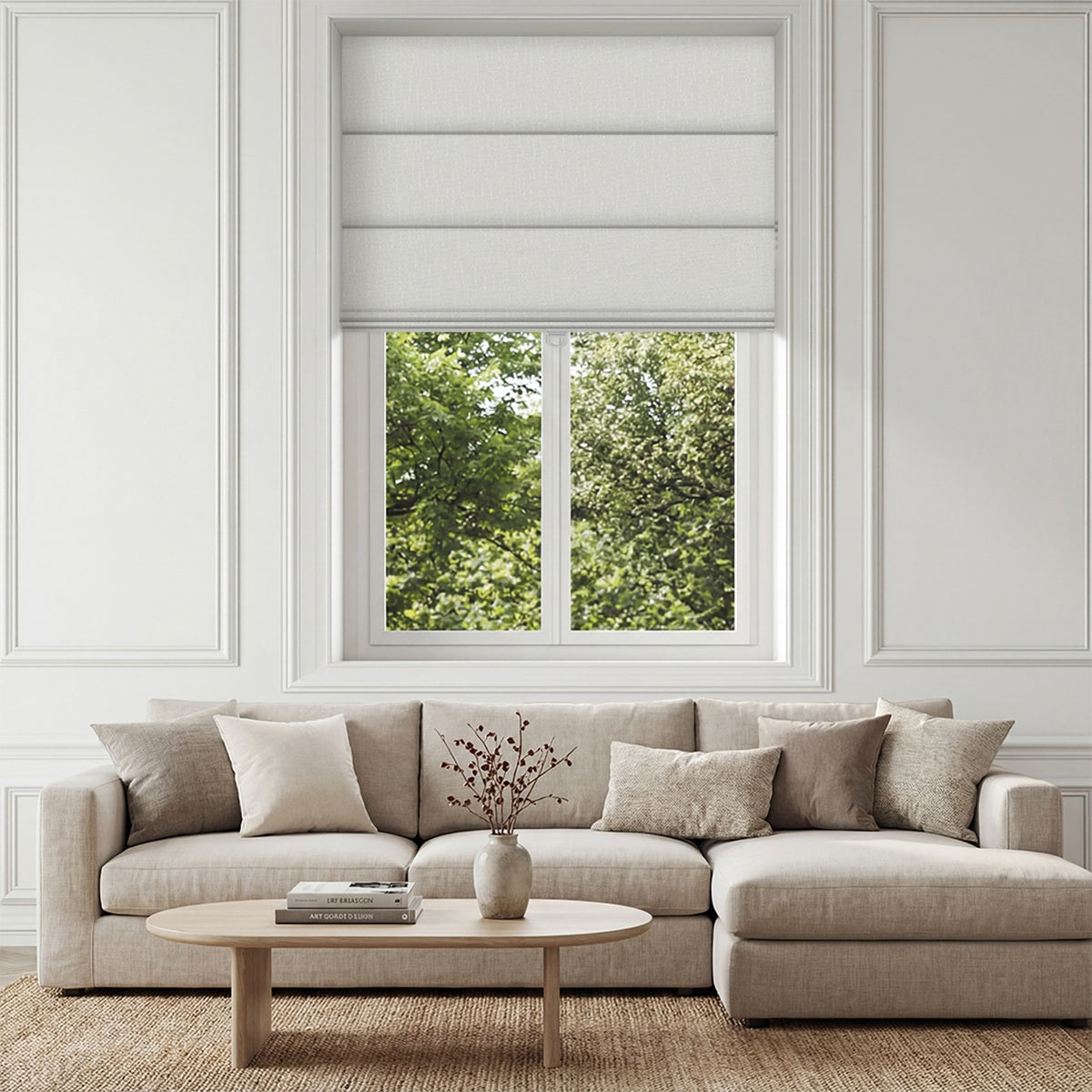 Sulugood Classic Cordless Roman Shades