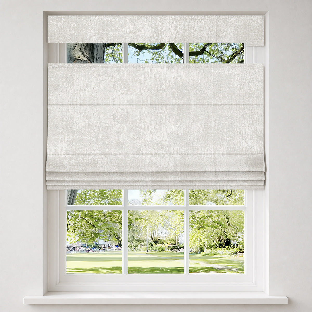 Sulugood No Drill Cordless Top Down Bottom Up Inkstrata Blackout Roman Shades